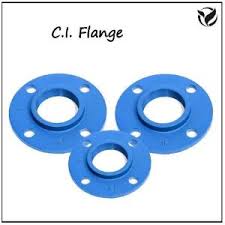 Machined cast iron flange